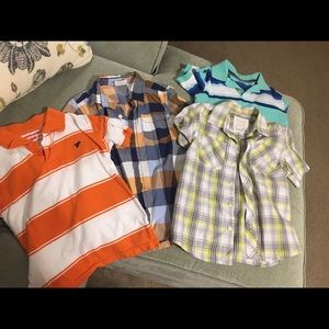 Boys dress shirts size 5/6 (lot of 4)